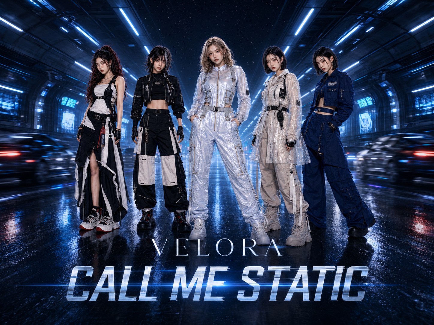 Call Me Static 虚拟偶像画面